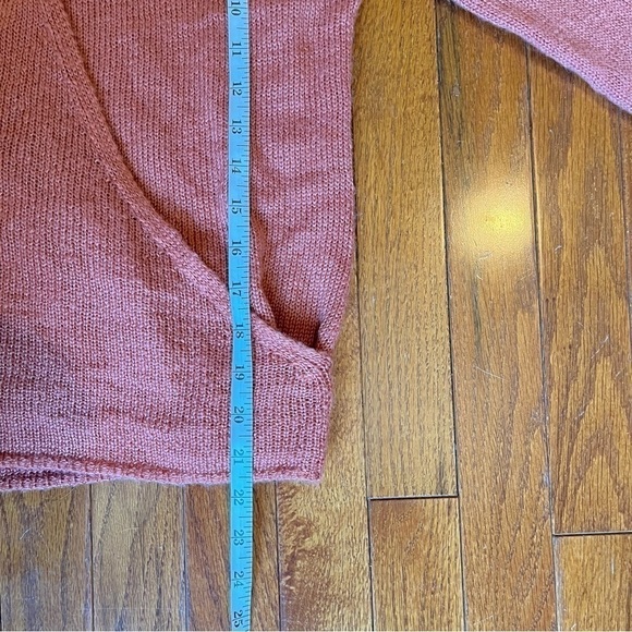 O’Neill | Wrap It Up Sweater Top Small In Aragon Rusty Orange Bell Sleeve Beachy - Picture 7 of 9